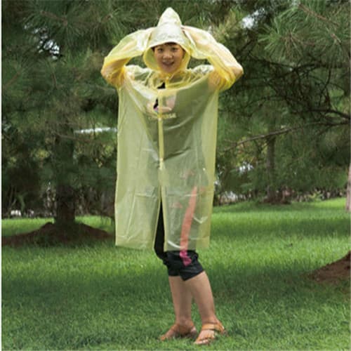 PE Disposable Raincoat